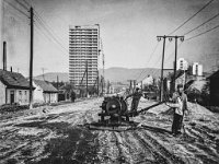 Trakošćanska ulica u izgradnji 1967. godine (foto Andor Janči)
